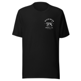 Leopard & Palms Tee - White Graphic