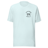 Leopard & Palms Tee - Black Graphic