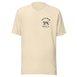 Leopard & Palms Tee - Black Graphic