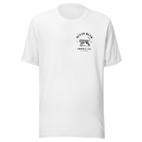 Leopard & Palms Tee - Black Graphic